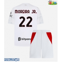 AC Milan Diego Moreira #22 Bortedraktsett Barn 2026-27 Kortermet (+ Korte bukser)